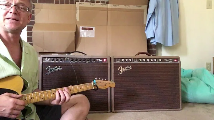 Vintage amp comparison: 1960 fender pro v. 1960 fender vibrasonic