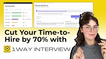 One Way Video Interview – Demo of on-demand video interview platform