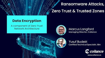 Zero Trust Series by Coliance - 07 - Data Encryption - Zero Trust Network Architecture