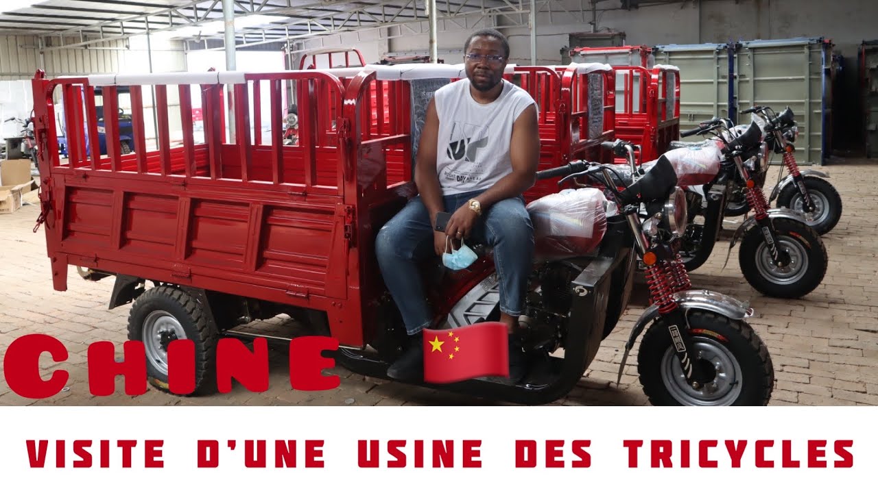 Visite d’une usine de fabrication des vélos tricycles pour le contrôle des commandes