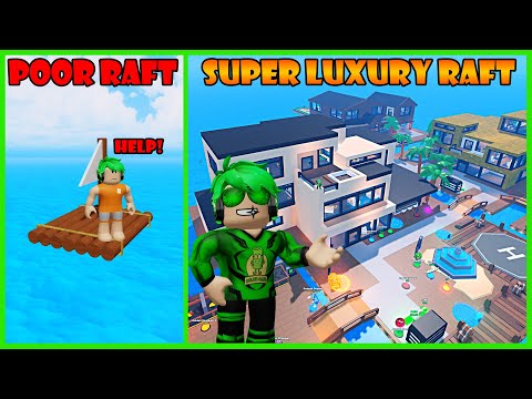 Aku Membangun Raft Kecil Menjadi Raft Besar Dengan Fasilitas Mansion Termahal Di Lautan