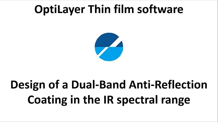 How to design a Dual-Band Anti-Reflection Coating?