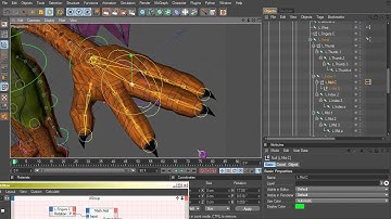 Cinema 4D Rigging 09 - Fingers Controller using XPresso