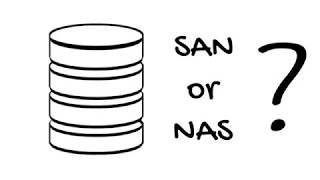 nas vs  san