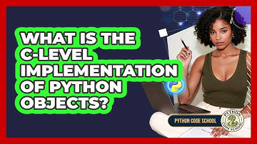 What Is The C-level Implementation Of Python Objects? - Python Code School