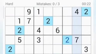 Classic Sudoku Puzzles || Hard Level || Enjoy !!! screenshot 2