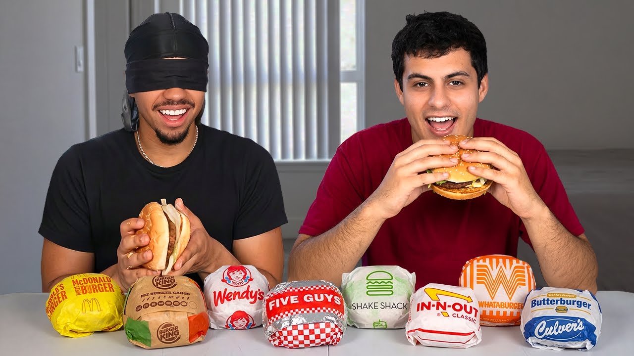 We Blind Ranked EVERY Fast Food Burger!