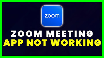 Zoom App Not Working: How to Fix Zoom App Not Working