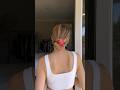 10-SECOND SCRUNCHIE BUN #hair #hairtutorial #updo