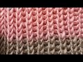 طريقه عمل كوفيه تريكو بغرزه سهله وبسيطه وتعلم الحافه المنتظمه HandmadeForEver 