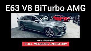 Mercedes-Benz E Class 4.0 #E63, #V8, BiTurbo #AMG, (Premium) SpdS MCT 4MATIC+  5dr Estate Wagon