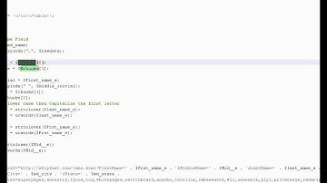 PHP Seperate words etc. with Explode a built in php function