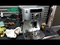 DeLonghi New Mechanovalve - Magnifica XS Service Complete — Test Shot | Kanen Coffee