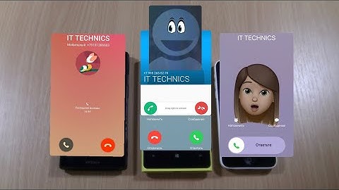 iOS + Android + Windows mobile triple incoming call