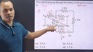 NEET PHYSICS || COMBINATION OF RESISTORS || SELECTED QUESTIONS FOR ReNEET 2026