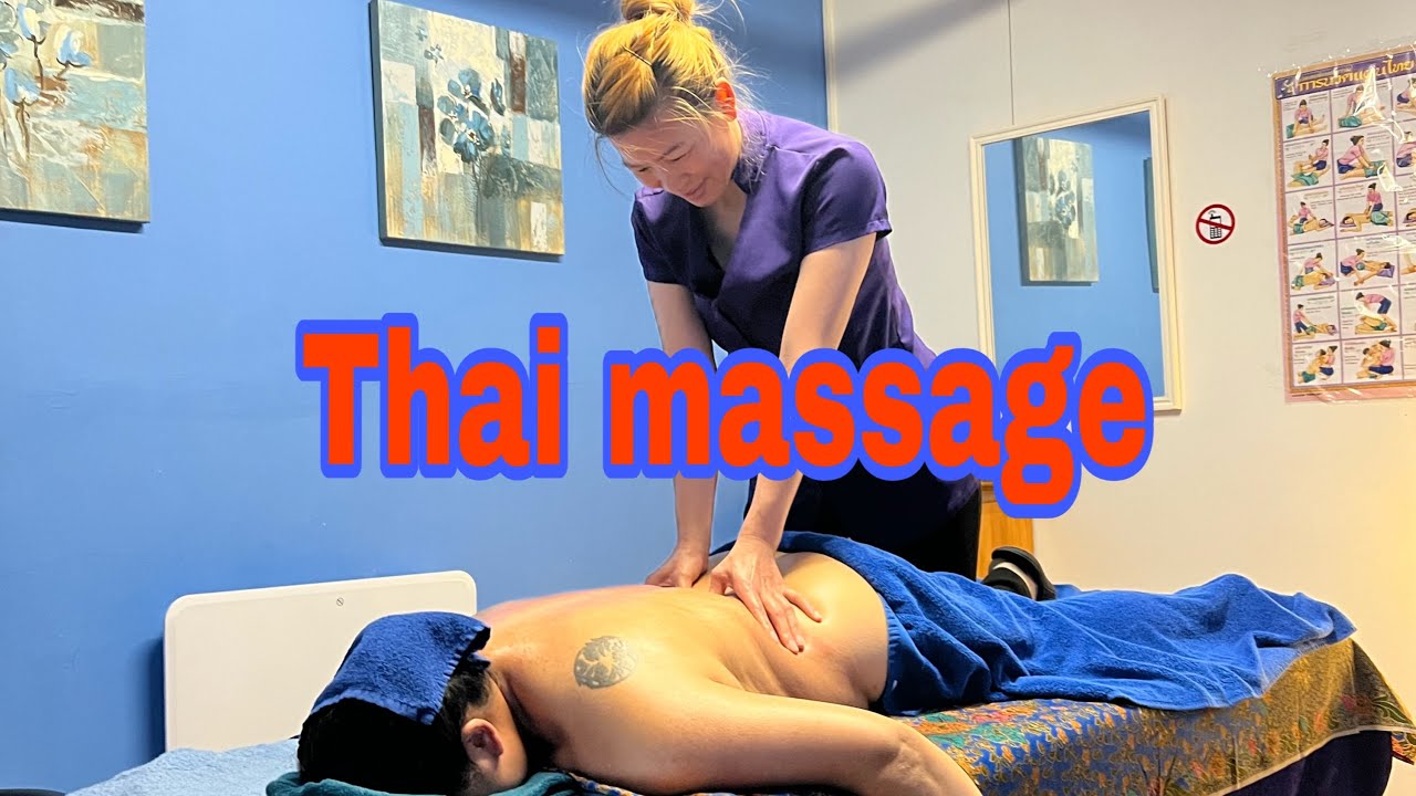 thai yoga stretching #thai yoga massage stretching England - YouTube