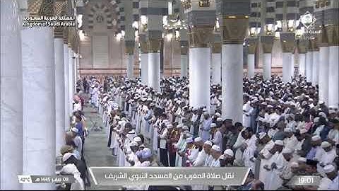 صلاة المغرب لـ فضيلة الشيخ صلاح البدير يوم الخميس ٨ صفر ١٤٤٥هـ ماتيسر من سورة الأنعام