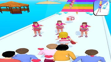 Makeover Run💋👰💄BIG UPDATE!! All Levels Gameplay (Android,ios) Part-41