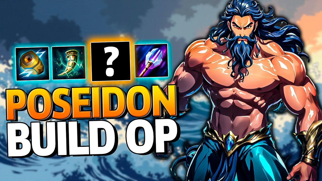 LA BUILD SUPER OP de BÁSICOS y LIFESTEAL PARA POSEIDON - SMITE 2 en ESPAÑOL