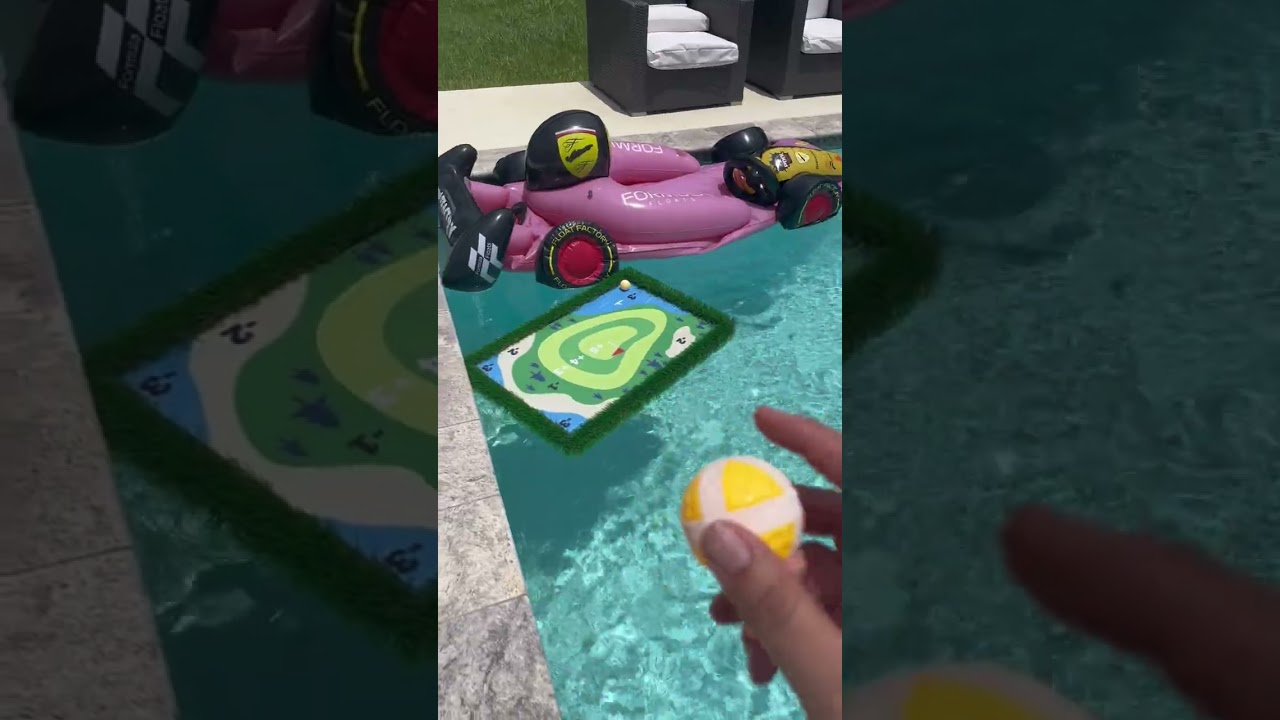 Y’all summer golf matches I’m the pool are gonna be awesome