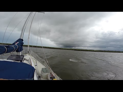Thunderstorms and Shallow Depths Living Aboard a Sailboat