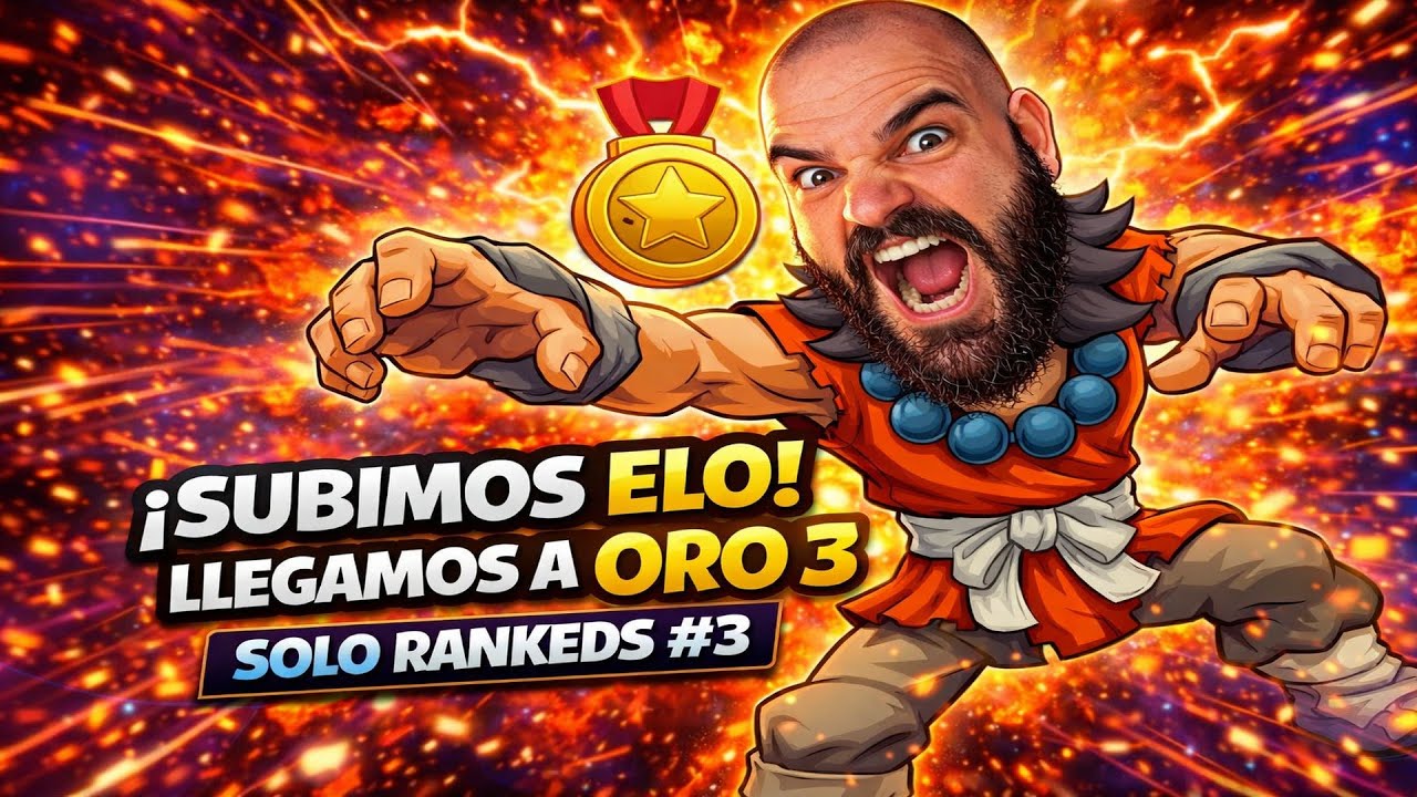 Brawlhalla SOLO Rankeds #3 - ¡SUBIMOS ELO! 🔥 LLEGAMOS A ORO 3 EN RANKED 1v1
