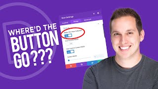Where did the "Make This Row Fullwidth" button in Divi 4 go???