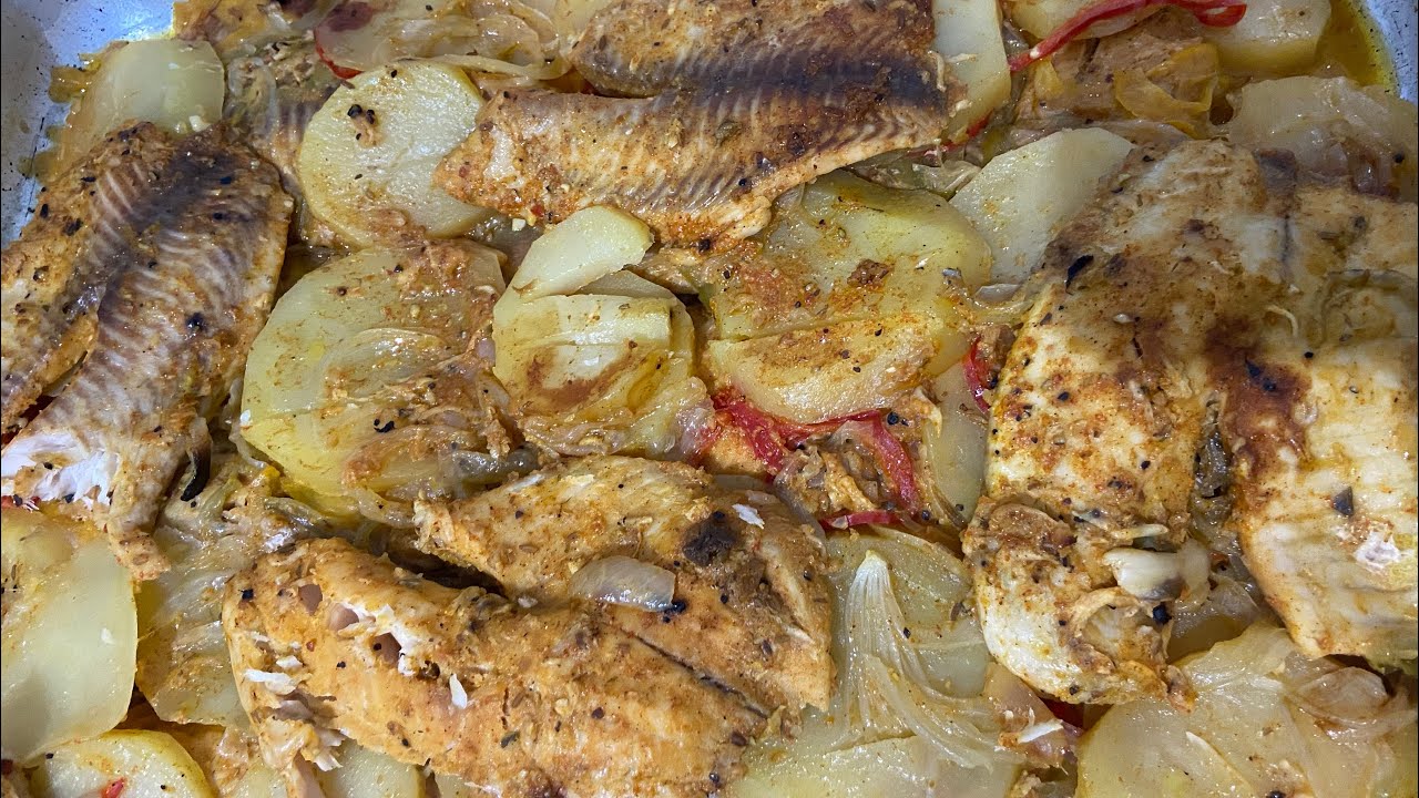 Vocês irão se SURPREENDER com esse PEIXE feito no forno!!!