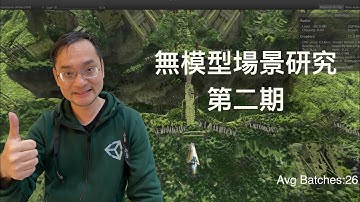 Making a model-less scene in Unity No.2 - 360 Video(English CC)-如何欺騙眼睛讓手游有3A等級畫面。Unity無模型研究第二集