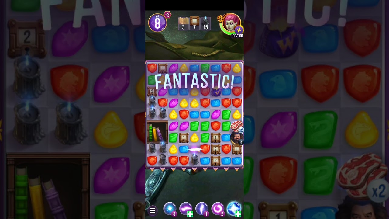 Harry Potter: Puzzles & Spells level 1902 no boosters
