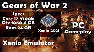 100% Playable Gears of War 2 | PC Gameplay | Xenia Master Emulator | 30 FPS | 2021