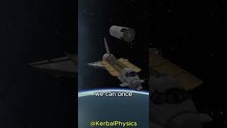 Using a space shuttle to send heavy cargo to orbit! #kerbalspaceprogram