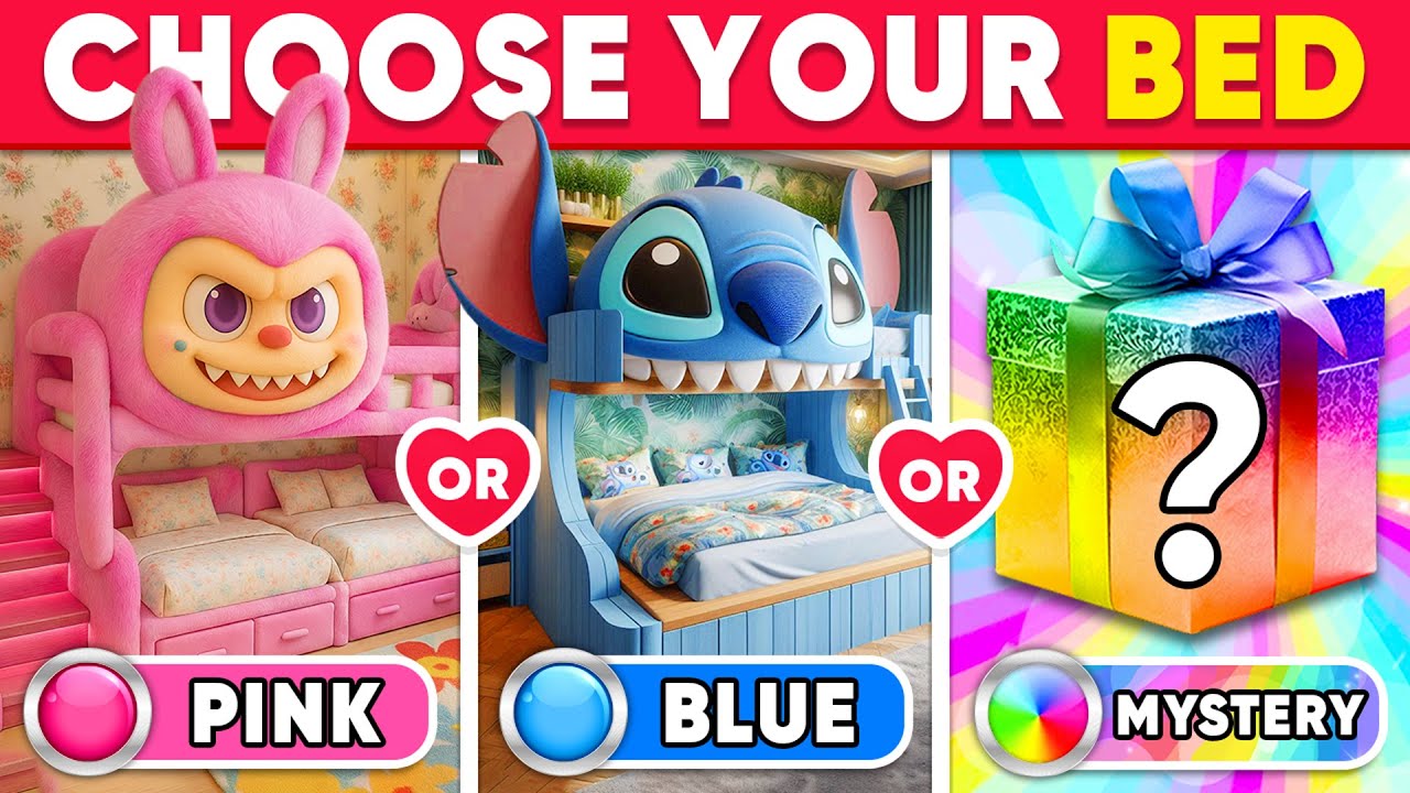 Would You Rather - Choose 💗 Pink 💙 Blue or 🌈 Mystery Color 🎨❓ Quiz Galaxy