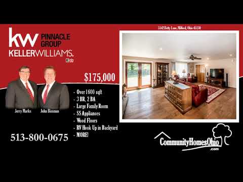 5542 Betty Lane, Milford, OH home video tour