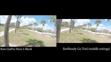 ReelSteady Go with GoPro Hero 5 (free trial test)
