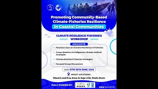 Climate Resilient Fisheries Workshop in Ondo State Highlight