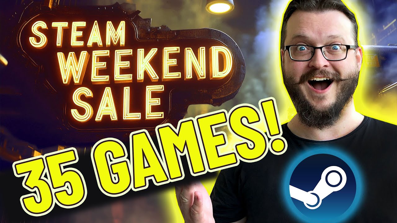 MASSSIVE Steam Weekend Sale! 35 INCREDIBLE Games! Up to -90%! 🎮🕹️👾