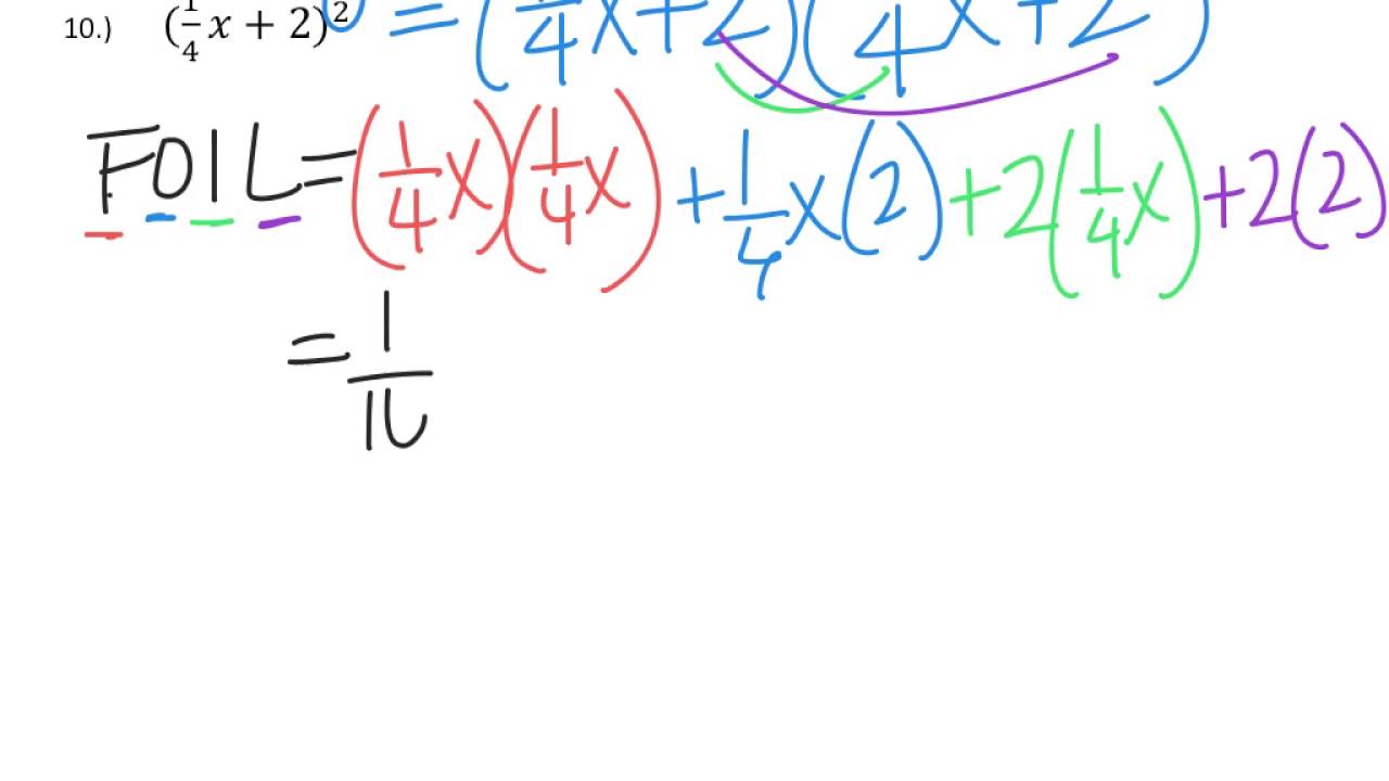 Intermediate Algebra Your Turn 3.3 #10 - YouTube