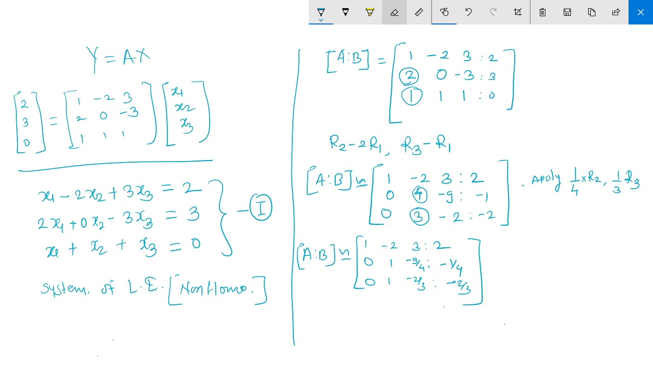 Applications of Linear transformation - YouTube