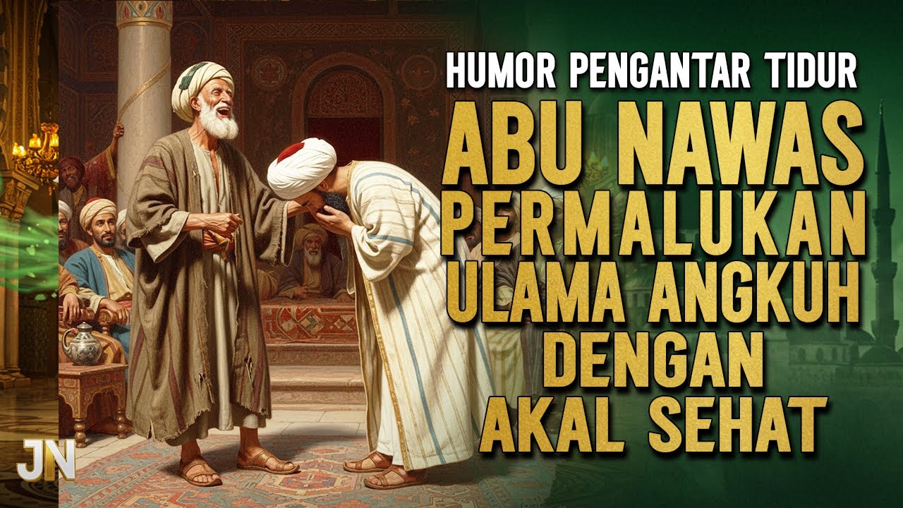 IMAN DIPAMERKAN !! ABU NAWAS MEMBUAT ULAMA ANGKUH TERDIAM  || CERITA LUCU PENGANTAR TIDUR