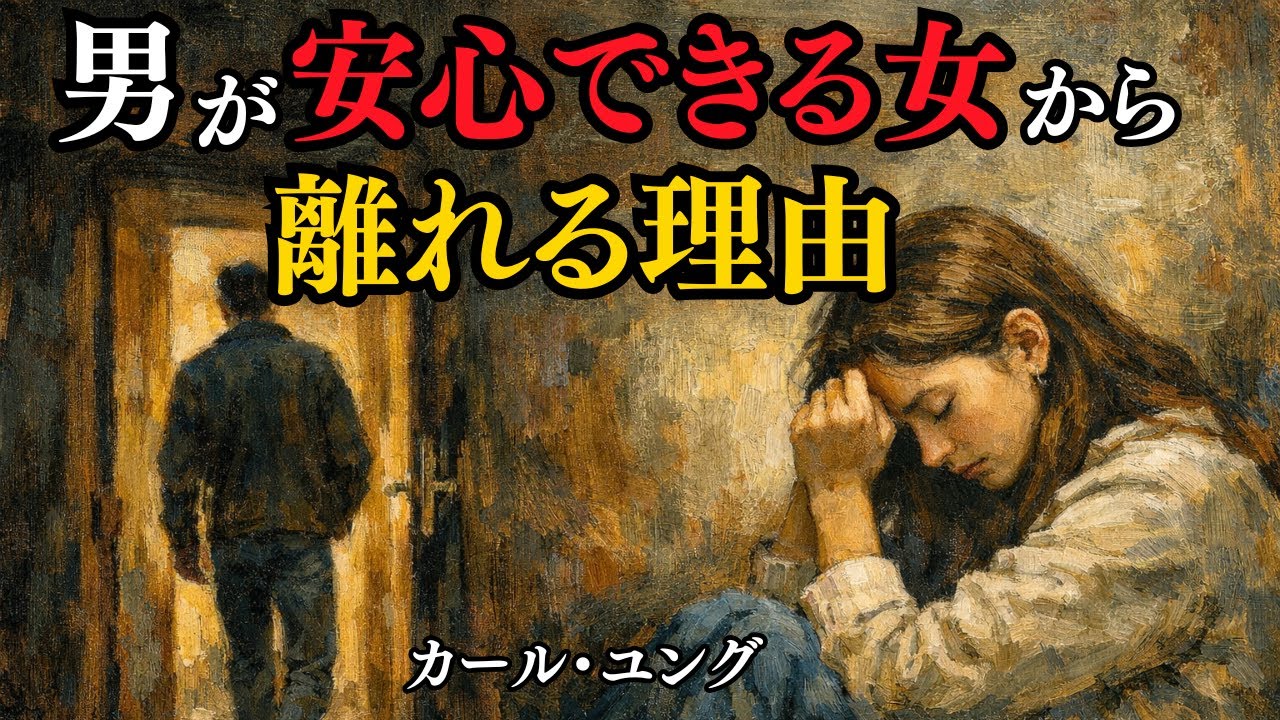 【ユング心理学】なぜ男は“安心した女”を手放すのか｜投影が消えたあとの無意識