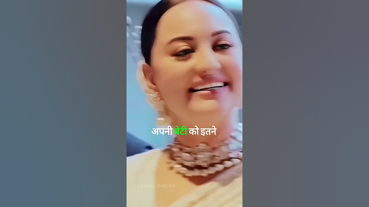 Sonakshi Sinha says to her Father Shatrughan Sinha that only her Husband can make her Khamosh😆