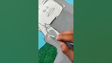 Adiyogi Mahadev painting #adiyogi #mahadev #shorts