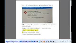Fix SearchProtocolHost.exe Application Error on Windows screenshot 5