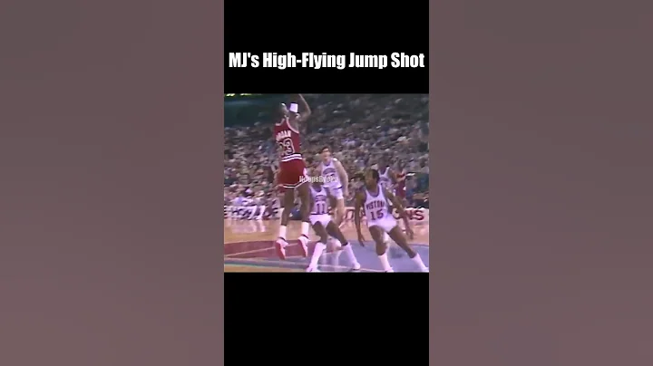 MJ's High Flying Jump Shot #nba #basketball#shorts #michaeljordan #mj23
