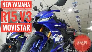 New Yamaha R15 V3 Movistar Rkn Vlogs