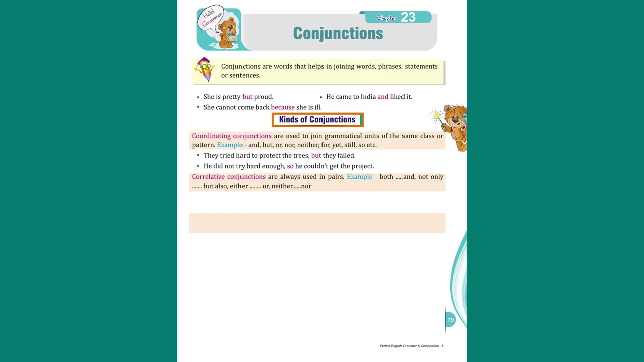 Grammar Class 5 Chapter 23