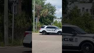 Police Negotiating With Barricaded Individual.