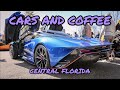 CARS AND COFFEE CENTRAL FLORIDA MARCH 2021 | MCLAREN SPEEDTAIL + SENNA AND MORE | C.F.RACING | 4K