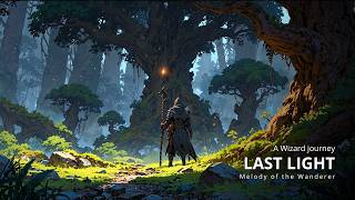 The Wizard Who Followed the Last Light ✨ | Relaxing Fantasy Music